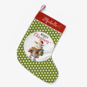 クリスマスカウプン スモールクリスマスストッキング (正面 (吊り時))
