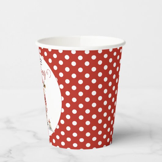 クリスマスカウプン 紙コップ (左)