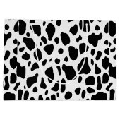 クリスマスカウホリデーラージ抱き枕 ラージペーパーバッグ (裏面)