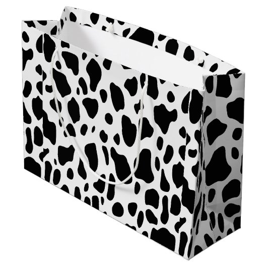 クリスマスカウホリデーラージ抱き枕 ラージペーパーバッグ (裏面アングル)