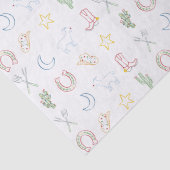 クリスマスカウボーイウェスタンカントリークリスマス 薄葉紙 (詳細)