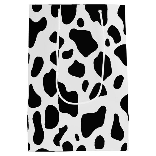 クリスマスカウミディアム抱き枕 ミディアムペーパーバッグ (裏面)