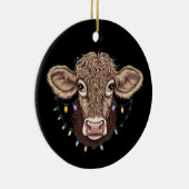 クリスマスカウラバーライツファーム農家クリスマス セラミックオーナメント (右)