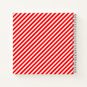 クリスマスカウントダウンホリデープランナーノート ノートブック (裏面)