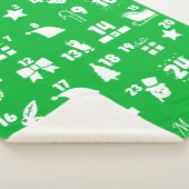 クリスマスカウントダウン降臨カレンダー シェルパブランケット (3/4)