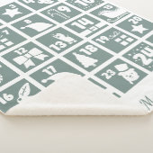 クリスマスカウントダウン降臨カレンダー シェルパブランケット (3/4)