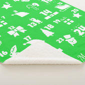 クリスマスカウントダウン降臨カレンダー シェルパブランケット (3/4)