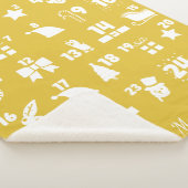 クリスマスカウントダウン降臨カレンダー シェルパブランケット (3/4)