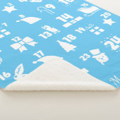 クリスマスカウントダウン降臨カレンダー シェルパブランケット (3/4)