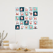 クリスマスカウントダウン降臨カレンダー ポスター (キッチン)