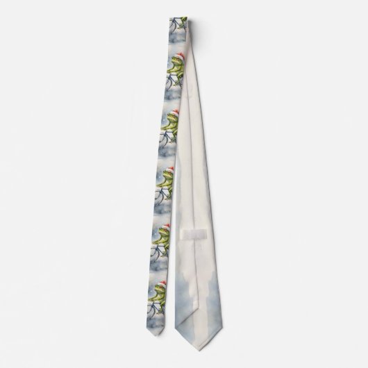 クリスマスカエル ネクタイ (裏面)