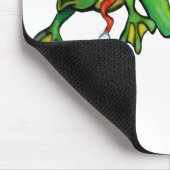 クリスマスカエル マウスパッド (コーナー)