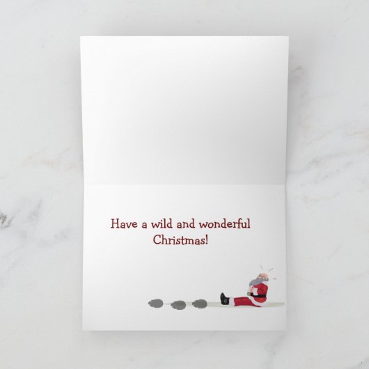 クリスマスカオスコレクション:ゾウ サンキューカード (内部)