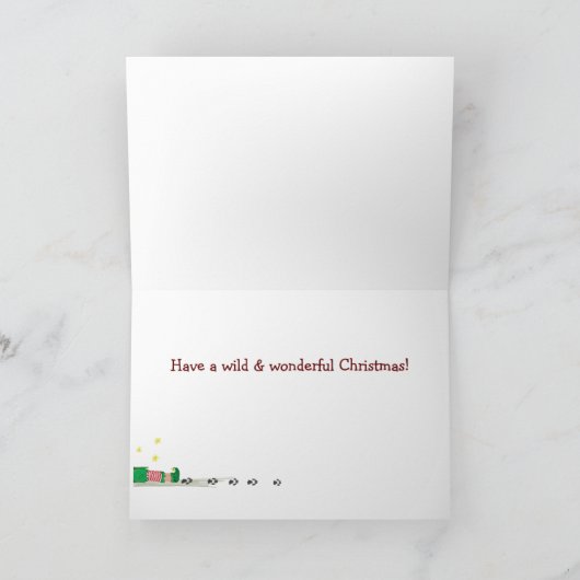 クリスマスカオスコレクション:ライオン サンキューカード (内部)