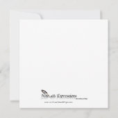 クリスマスカクタス パーティーの招待状 招待状 (裏面)