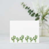 クリスマスカクタス ポストカード (スタンド正面)