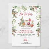 クリスマスカクテルが招待状をすてき獲得 招待状 (正面)
