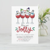 クリスマスカクテルすてきのパーティーを取ろう 招待状 (スタンド正面)