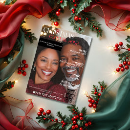 クリスマスカクテルアワーパーティー雑誌写真 招待状