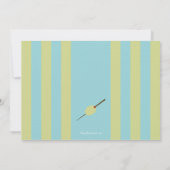 クリスマスカクテルパーティの招待状 招待状 (裏面)