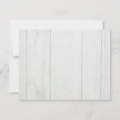 クリスマスカクテルパーティーウォーターカラーヴィンテージホリー 招待状 (裏面)