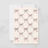 クリスマスカクテルパーティーホリデーソーシャルクラブ 招待状 (裏面)