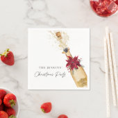 クリスマスカクテルパーティー スタンダードカクテルナプキン (インサイチュ)