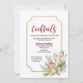 クリスマスカクテルパーティー 招待状 (正面)