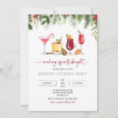 クリスマスカクテルパーティー 招待状 (正面)