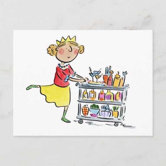 クリスマスカクテル ポストカード (正面)