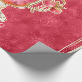 クリスマスカクテル ラッピングペーパー (コーナー)