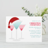 クリスマスカクテル 招待状 (スタンド正面)