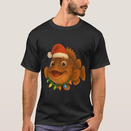 クリスマスカジカ Tシャツ (正面)