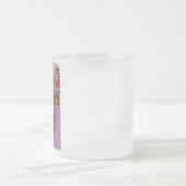 クリスマスカジノスタイルすりマグカップ フロストグラスマグカップ (中央)