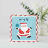 クリスマスカジュアルホリデーパーティー 招待状 (スタンド正面)