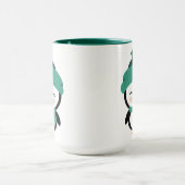 クリスマスカスタマイズに着た可愛いペンギン マグカップ (中央)