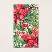 クリスマスカスタムのプロモーションコード割引カード (裏面)