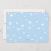 クリスマスカスタムの写真/名前Santa - Ho Ho Ho シーズンカード (裏面)