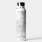 クリスマスカスタムの犬の写真 ウォーターボトル (右面)