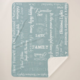 クリスマスカスタムの願い シェルパブランケット