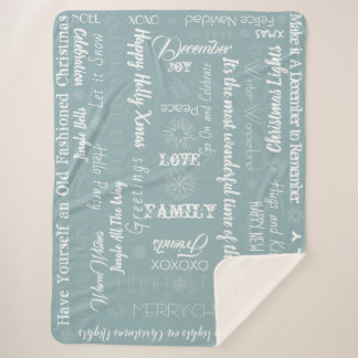 クリスマスカスタムの願い シェルパブランケット