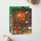 クリスマスカスタムカード ノートカード (正面/裏面インサイチュ)