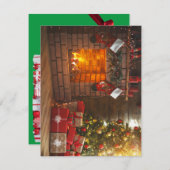 クリスマスカスタムカード ノートカード (正面/裏面)