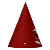 クリスマスカスタムガール漫画 パーティーハット (左)