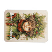 クリスマスカスタムガール25 マグネット (横)