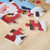クリスマスカスタムサンタパズル ジグソーパズル (側面)