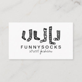 クリスマスカスタムストア靴下 名刺