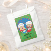 クリスマスカスタムバッグ フェイバーバッグ (クリップ留めされた状態)