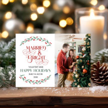 クリスマスカスタムフォトコラージェエレガントリー