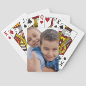 クリスマスカスタムプレゼント |写真パーソナライズされた トランプ (裏面)